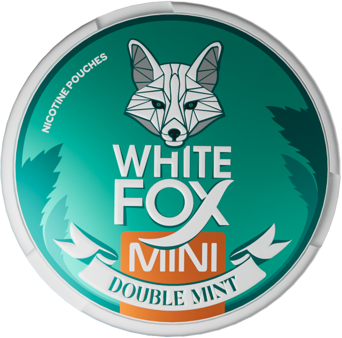 White Fox Mini Double Mint - 16mg