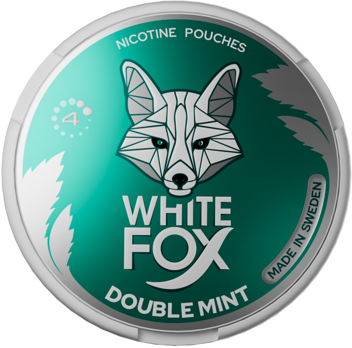 White Fox Slims Double Mint - 3mg