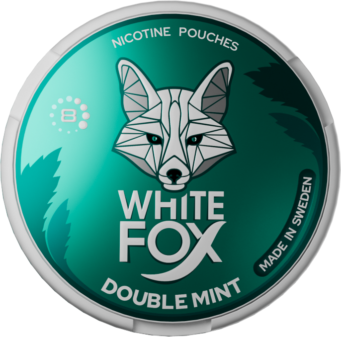White Fox Slims Double Mint - 6mg